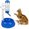 Bevitore automatico per animali domestici Ciotole per cani Bottiglie d'acqua Alimentatore universale Dispenser sollevabile Prodotti per cuccioli-Oro 220323