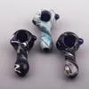 Factory Wholesale 3Inch Glass Hand Pipes Hand Dry Tobacco Burner for Smoking Rig