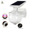 60 LED Solar Light Motion Sensor Security Dummy Camera Wireless Colorful Outdoor Spotlight IP65 Lampada impermeabile 3 modalità per giardino domestico