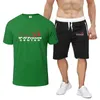 Tute da uomo Dl1000 Dl 650Vstrom Avventura Moto Stampa Moda Casual T-shirt di alta qualità Pantaloni sportivi Tuta da 2 pezziUomo