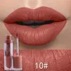 Lucidalabbra Miss Rose 24 colori Matte Tazza non appiccicosa Smalto impermeabile a lunga durata Red Velvet Rossetto liquido Lipgloss Wish22