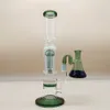 90 Degress Glass Bong Ash Catcher Bowl Bubbler För Tornado Hookah Joint Size 14mm 18mm Man Gourd Shape Percolator Downstems med fast rörolja DAB Rig Röktillbehör