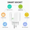 EPACKET Tuya Smart Plug WiFi Socket EU 16A Power Monitor 220V Timing Fonction Smart Life App Control Works with Alexa Google Home 7978367