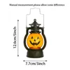 LED Halloween Pumpkin Lantern Lamp Ghost Party Rekvisita hängande nattljus Ljusdekorationer Hem Bar Kids Toy Outdoor Yard Decor HY0445