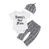 Bahar Sonbahar Pamuk Yenidoğan Bebek Kız Giysileri 0-3 ay Polka Dot Unisex Bebek Giysileri Set Boy Giyim Şapka 972 E3