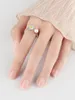 Wedding Rings Personalization Daisy Ring S925 Sterling Silver Adjustable AntiAnxiety Spinning Fidget Birthday Gift For Girlfriend1049774