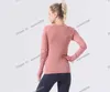 Women Clothing Tops Tees T-Shirt Autumn Yoga Clothes Swiftly Tech Top Sports Womens Long-sleeved Running Quick-drying Fitness High Elastic