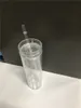 Magazzino locale 16 once di bicchieri acrilici con coperchio a doppia parete a doppia parete bottiglie di acqua isolata in plastica di bere tazze da 6 colori tazze di latte A12