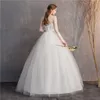 Other Wedding Dresses Half Sleeve Dress 2022 Ball Gown Fashion Lace Elegant Princess Bridal Vestido De NoivaOther