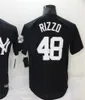 99 Maillot de baseball Aaron Judge 48 Anthony Rizzo Blank 2022 Maillots cousus Hommes Femmes Jeunesse Taille S - XXXL