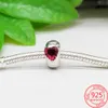 Yeni Popüler 925 Sterling Silver Charm Boncuklar Köpüklü Pavi Gem Serisi Moda Pandora Kadın Bilezik DIY Takı