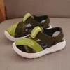 Été enfant en bas âge pour bébé fille chaussures couleur Net tissu respirant garçons conception enfants infantile Sport filles sandales 220607
