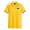 Millwall F.C. Män och kvinnor Polos Mercerized Cotton Short Sleeve Lapel Breattable Sports T-Shirt Logot kan anpassas