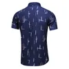 Fashion 9 Style Design Short Sleeve Casual Shirt Mens Print Beach Blouse Summer Clothing Plus Asian Size MXXXL 4XL 5XL 220629