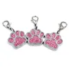 Cartoon Dog Paw Silver Color Fashion Keychain pour les clés de voiture Pendentif pour femmes bijoux 3609570