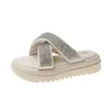 Dikke bodem lovertjes slippers zomerhelling met mooie sprookje veelzijdige casual en comfortabele winkelsandalen