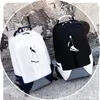 Mochila unisex lona mochila designers jumpman bolsa de ombro basquete escola livro jordon packs esportes ao ar livre caminhadas duffel duffle sacos