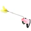 Cat Toys Pet Interactive Toy Multifunktionella produktfria händer Spring Stick med utökad sträng