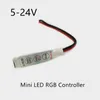 DC 5V-12V-24V 12A 3 Tasten Mini LED RGB Controller Dimmer Treiber Für RGBS 5050/3528/2835/5730/5630/3014 SMD LEDs Streifen Lichter