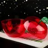 Gift Wrap Christmas Decoration Red Apple Shaped Candy Box Plastic Chocolate Favor Apple-Shaped Packaging Wedding Party SupplyGift