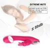 Vibromasseur lapin 2 en 1 masseur gode point G plug anal stimulateur de clitoris orgasme rapide jouets sexy rechargeables pour femmes et couples articles de beauté