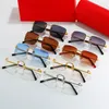 نظارات شمسية مربعة 52 مللي متر كلاسيكية فاخرة للرجال نظارات عصرية بإطار نظارة نسائية مستقطبة رياضية للرجال مصمم مفك براغي نظارات Lunettes