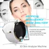 Profesional Skin Analyzer Machine 페이셜 테스트 마법 미러 스캐너 수분 기계 카메라