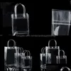 Packing Bags Office School Business Industrial Aa Pvc Plastic Gift Handles Wine Packaging Bag Clear Handbag Party Favors Fashion With Butt