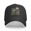 Berets Fashion Hats Made In 1992 30 Years Of Being Awesome 30th Birthday Gift Printing Baseball Cap Summer Caps Youth Sun HatBerets Davi22