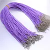 Korean Wax Cord Pendant Rope 1.5mm Colored Necklace wholesale