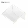 50 sztuk T1.3mm Clear L Shape table znak Cena Tag Display Display Stand Papier Promocja Nazwa Karty Desk Ramki Wyświetlacz Uchwyt