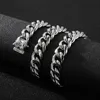 Pesante 15mm 24 pollici argento grande acciaio inossidabile cubano catena a maglia cordolo collana per gioielli hiphop da uomo8658535