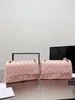 Mini sac à rabat de luxe pour femmes sacs de créateurs de bobines de mouton jaune
