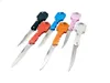 Mini Keychain Vouwmes 8 kleuren EDC Key Knives Multifunctioneel fruitmes Buiten Pocket Knife Mini Zelfafwijking Zwitserse Sabre Survival Tool Gear