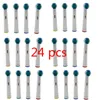 24Pcs Fashion Tooth Brushes Head B Electric Toothbrush Replacement Heads for Oral Vitality Hygiene H7JP 220801