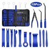 Professional Hand Tool Sets 19 Pcs Trim Removal Auto Clip Pliers Fastener Terminal Remover Set Plastic Pry Kit For Car Panel/Dash/Door