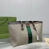Большие сумки Женские сумки Дизайнерские сумки через плечо Роскошная карманная модная женская сумка для покупок с принтом ggletters Высококачественный женский кошелек
