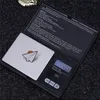 Мини -цифровой электронный карманный вес веса 200G 100 г портативные зажигалки с бриллиантовыми украшениями подарки