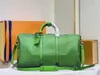 Designer Keepall 50b Taurillon Illusion in pelle estate 22 Boston Bag Borsa a mano M59712