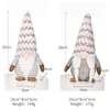 Christmas Decorations Pc Decoration Doll Gray Faceless Standing Ornaments Cabinet Bookshelf Display OrnamentsChristmas