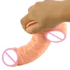 QKKQ godemiché court avec ventouse, pénis réaliste, jouets sexy pour femmes et hommes, grosse bite, Plug Anal, Massage, masturbation, boutique sexy