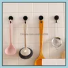 Hooks Rails Home Storage Organization Housekee Garden 10 PCS Traceless Hook Kitchen Badrum Punch- Wall Dhsle