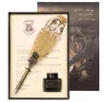 Ретро сова Print Peap Dip Pen Set Magic Academy Special Pen High-End Business подарочная коробка