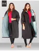 Trenchs de femmes manteaux adultes et adolescents sweat à capuche imperméable sur manteau sec combinaison humide robe à langer avec doublure en microfibre pour femmes