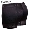 FLORATA Body Shaper Slim Panty bottom buttocks hip ass pad padded mat briefs underpants Hip Enhancer Butt Lifter Pant Y220411