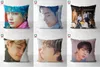 Taie d'oreiller Kpop Coussin Taie D'oreiller En Peluche Version DIY 30 Couverture Carré Poszewka 40x40CM 45x45CM CasePillow