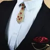 Bow wias eleganckie mężczyźni kobiety weselne business szyja bolo krawat krawat krawat kravat elastyczna opaska pan młody kryształowy stop dhinestone Bowtiebow ENK22