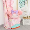 Oreiller 46 cm japonais Anime confortable dos câlin couverture chaud dormir cadeaux d'anniversaire pour fille enfants rond