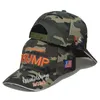 Trump 2024 Baseball Cap Spara Amerika igen Broderade Snapbacks Justerbar hatt Jag kommer tillbaka Brev Visor Keps Hip Hop Peaked Hats Bomull Sun Hattar Admirer