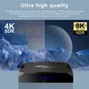 64G Android 11 X96 Max+ Ultra Set Top Box Amlogic S905X4 2.4G/5G WiFi 8K H.265 HEVC Media Player 100M X96 X4 With G10S Voice Control